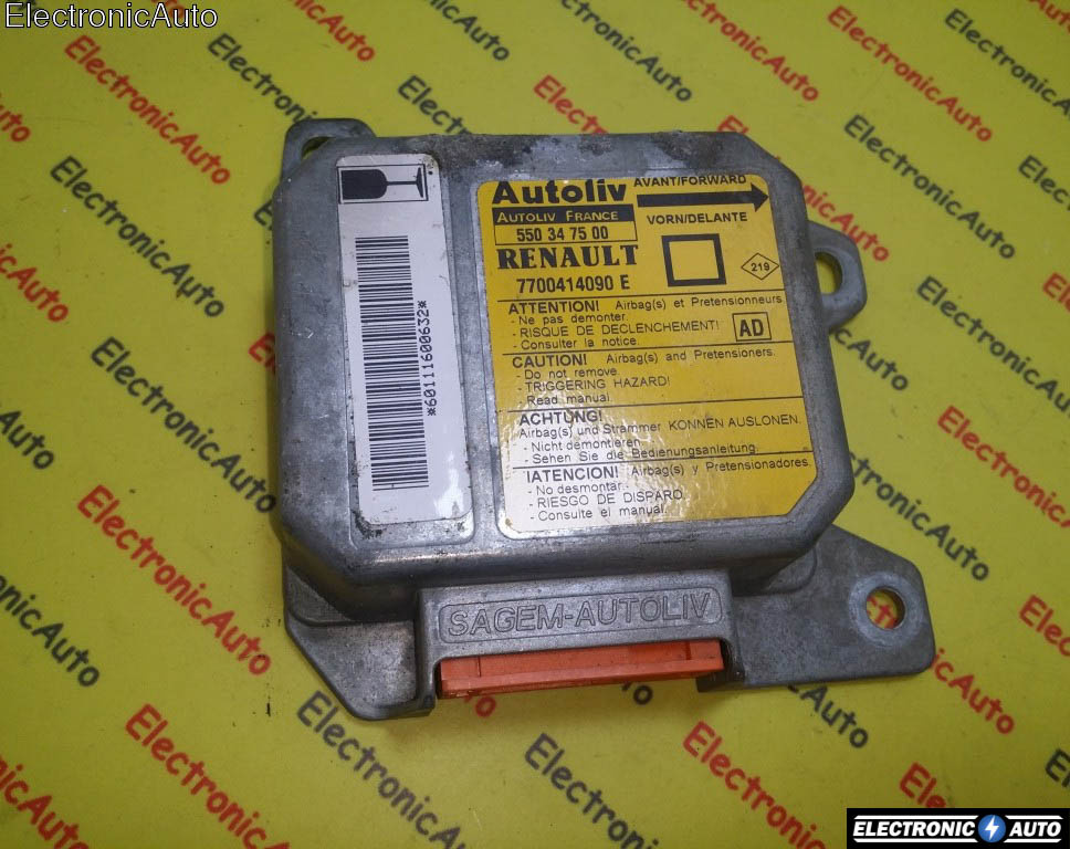 Calculator airbag Renault Megane 7700414090E