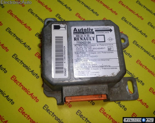 Calculator airbag Renault Megane 7700423184