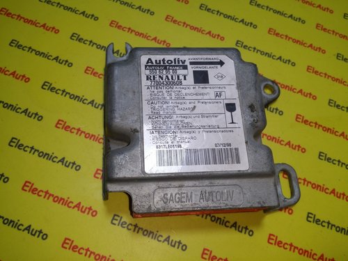 Calculator airbag Renault Megane 7700430060B