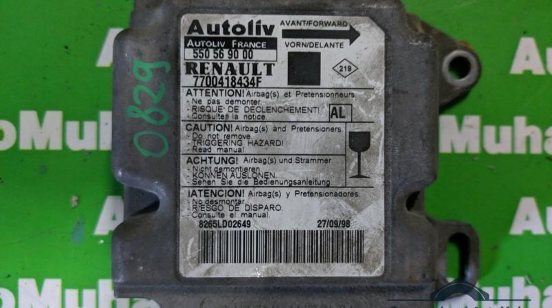 Calculator airbag Renault Megane I (1996-2003) 550569000