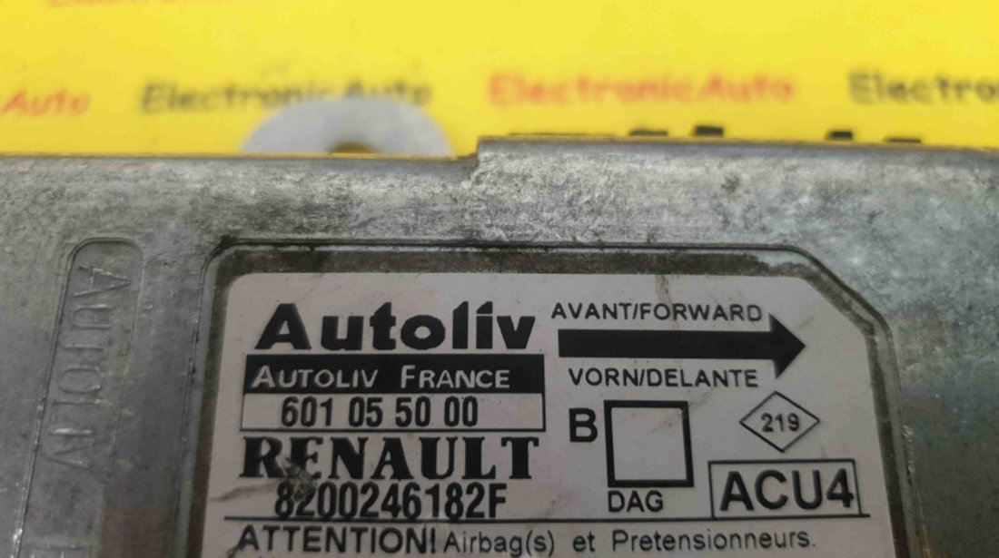 Calculator Airbag Renault Megane II 1,5 Dci, 8200246182F, 601055000, ACU4