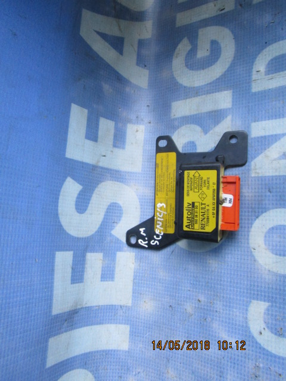 Calculator airbag Renault Megane Scenic ; 550383100