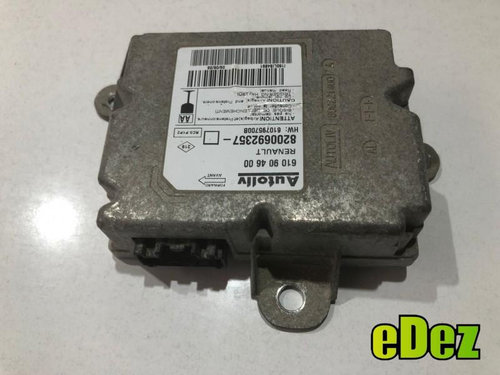 Calculator airbag Renault Scenic 2 (2003-2009) 8200692357