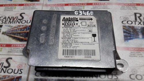 Calculator AIRBAG RENAULT SCENIC 2 603 98 97 00 / 603989700 / 8200481136 B / 8200481136B603 98 97 00...