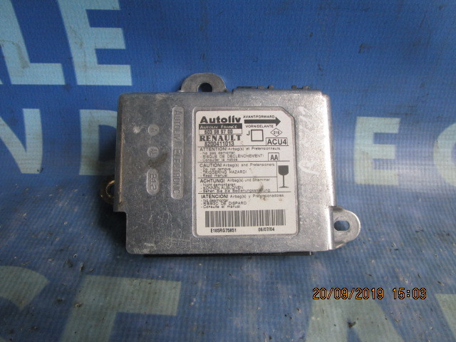 Calculator airbag Renault Scenic 2004; 8200411013