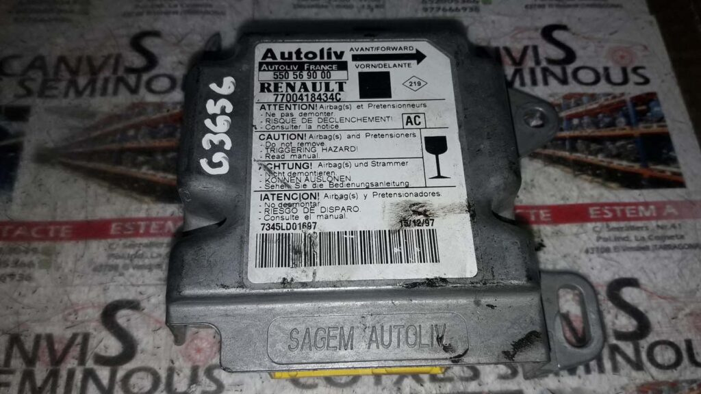 Calculator AIRBAG RENAULT SCENIC 550569000 / 7700418434C550569000 / 7700418434C