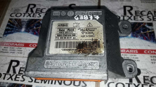 Calculator AIRBAG ROVER 45 YWC 001171 / YWC001171 / 602 86 48 00 AK / 602864800AKYWC 001171 / YWC001...