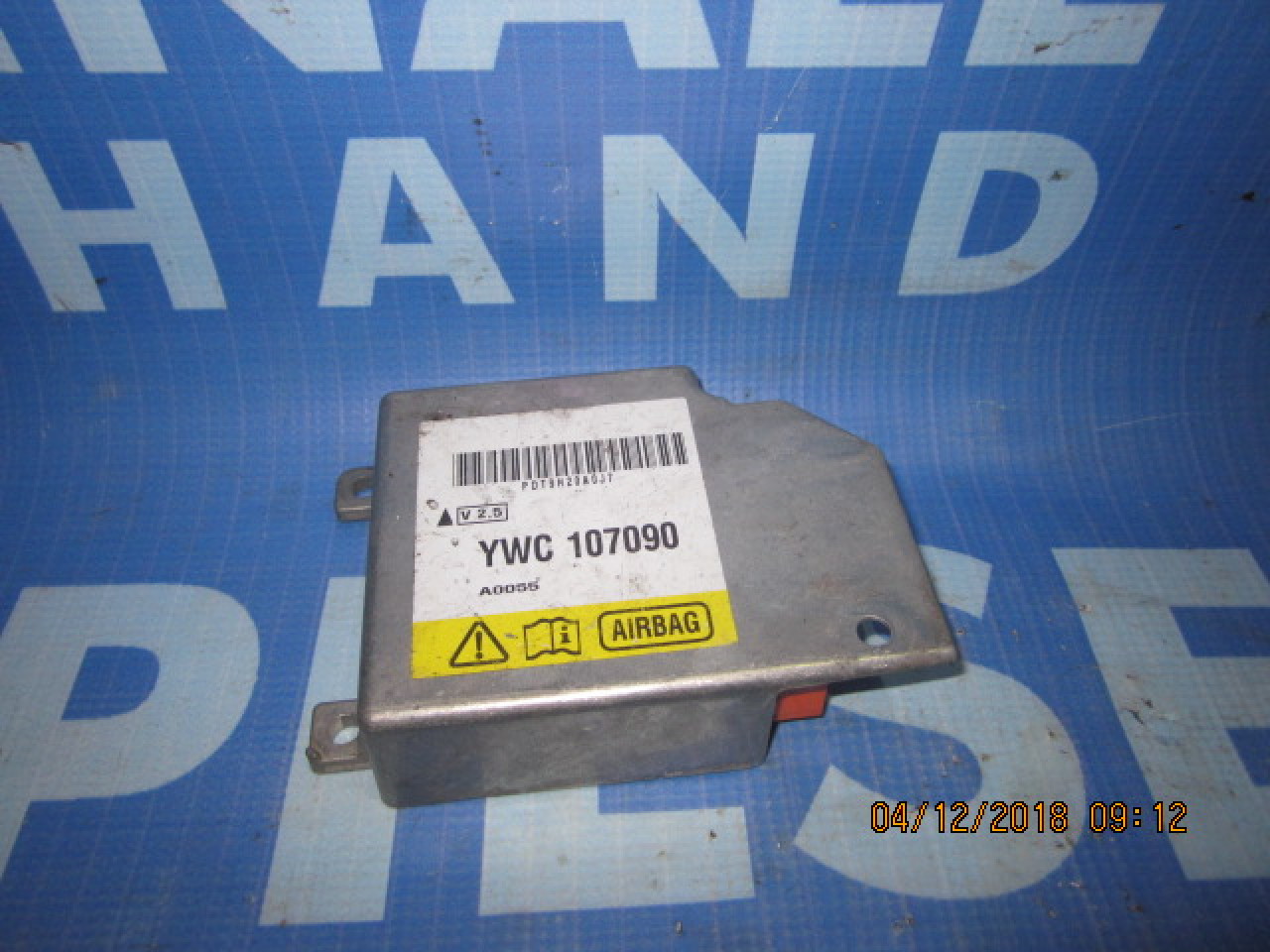 Calculator airbag Rover 75;  YWC107090