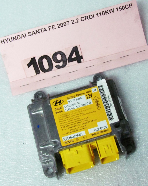 CALCULATOR AIRBAG SANTA FE 2.2 CRDI 2007 2008 2009