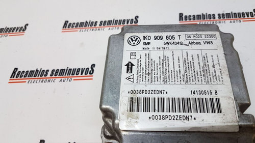 Calculator AIRBAG SEAT ALTEA 1K0 909 605 T / 1K0909605T / 5WK4 3412 / 5WK434121K0 909 605 T / 1K0909...
