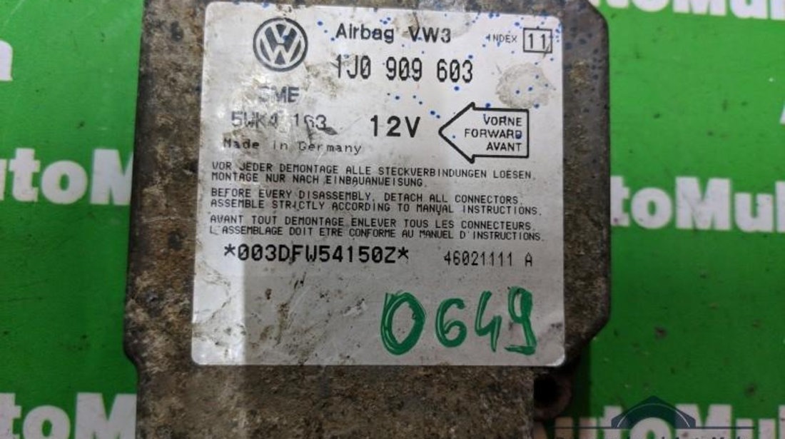 Calculator airbag Seat Arosa (1997-2004) 1J0909603