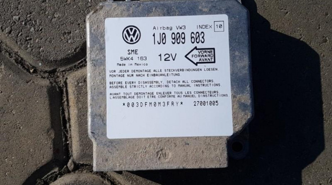 Calculator airbag Seat Arosa (1997-2004) 1J0909603