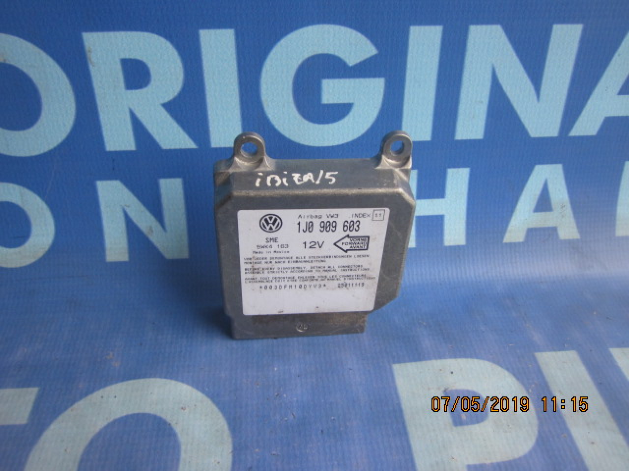 Calculator airbag Seat Ibiza; 1J0909603