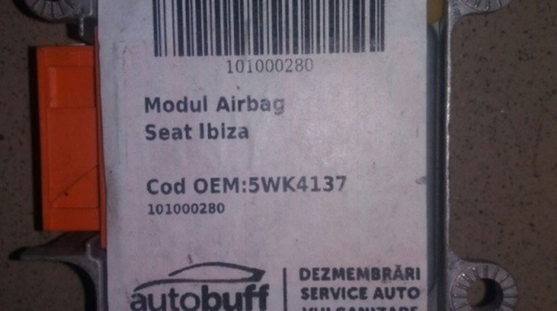 Calculator Airbag Seat Ibiza -5WK4137