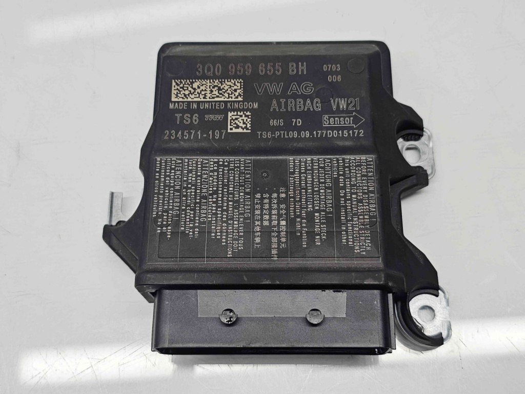 Calculator airbag Seat Leon ST Combi (5F8) [Fabr 2013-2018] facelift 3Q0959655BH 1.4 TSI CZEA 110KW / 150CP