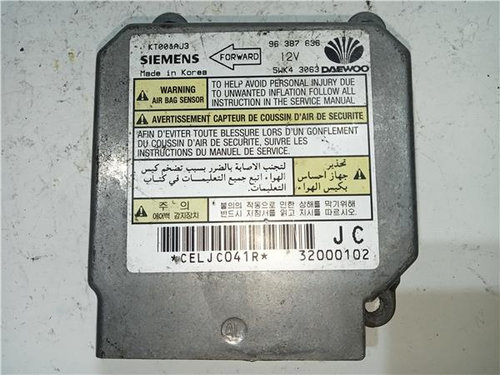 Calculator AIRBAG SIEMENS DAEWOO LANOS 96387636 / 5WK4 3063 / 5WK4306396387636 / 5WK4 3063 / 5WK4306...