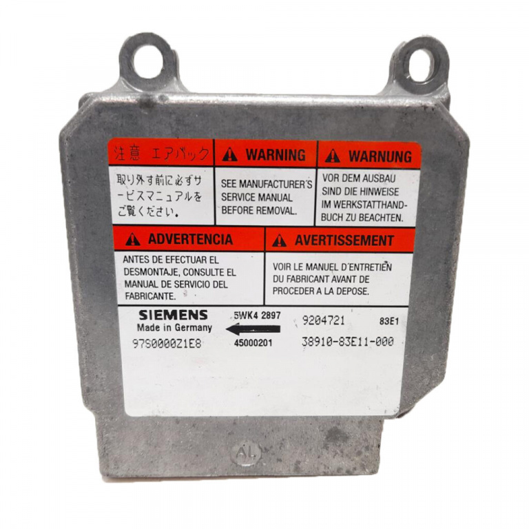 Calculator AIRBAG SIEMENS OPEL AGILA 9204721 / 5WK4 2897 / 5WK428979204721 / 5WK4 2897 / 5WK42897