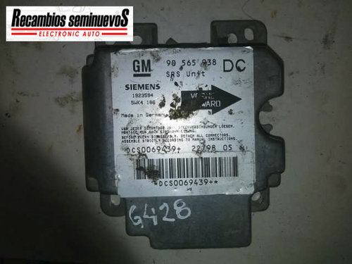 Calculator AIRBAG SIEMENS OPEL OMEGA 90565938 DC / 90565938DC90565938 DC / 90565938DC