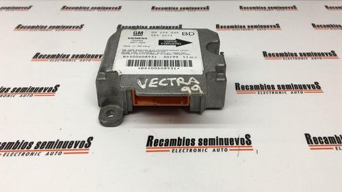 Calculator AIRBAG SIEMENS OPEL VECTRA 09 229 039 BD / 09229039BD / 5WK4 2922 / 5WK4292209 229 039 BD...