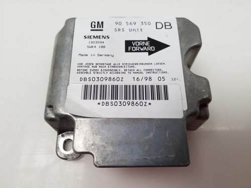 Calculator AIRBAG SIEMENS OPEL VECTRA 90 569 350 DB / 90569350DB / 5WK4 188 / 5WK418890 569 350 DB /...