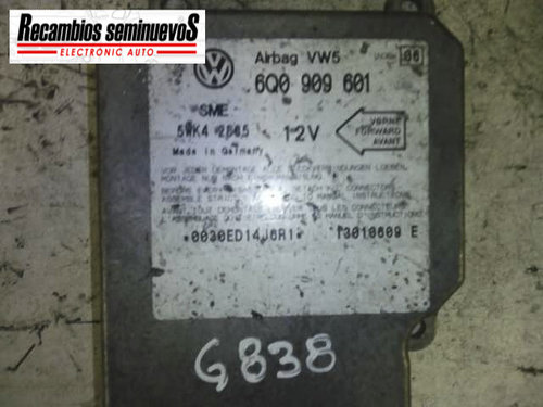 Calculator AIRBAG SIEMENS VOLKSWAGEN CADDY 6Q0 909 601 / 6Q0909601 / 5WK4 2865 / 5WK428656Q0 909 601...