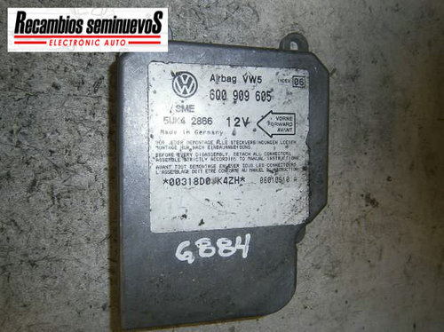 Calculator AIRBAG SIEMENS VOLKSWAGEN PASSAT 6Q0909605 / 5WK44 2866 / 5WK4428666Q0909605 / 5WK44 2866...