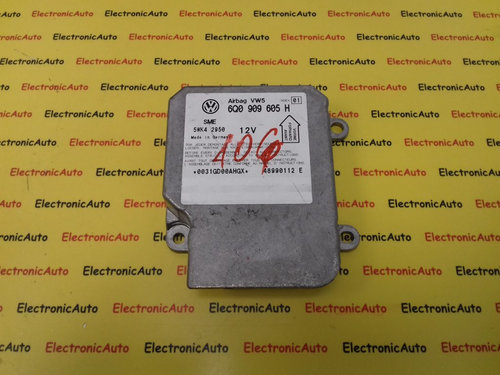 Calculator Airbag Skoda Fabia, 6Q0909605H, Index 01