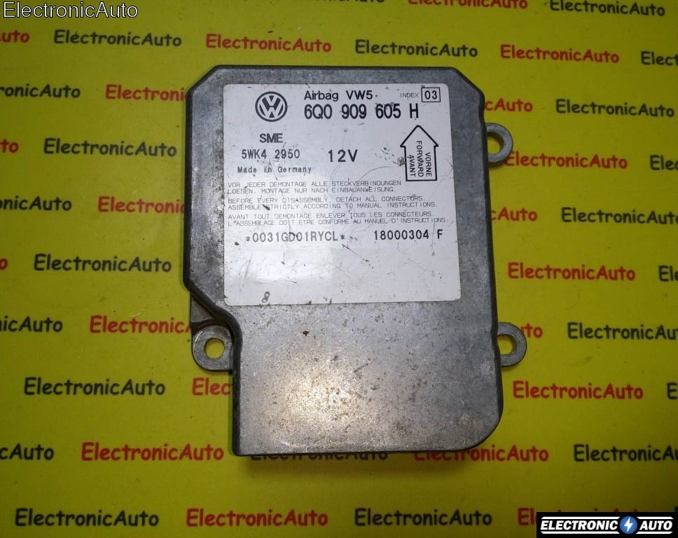 Calculator airbag Skoda Fabia 6Q0909605H INDEX 03