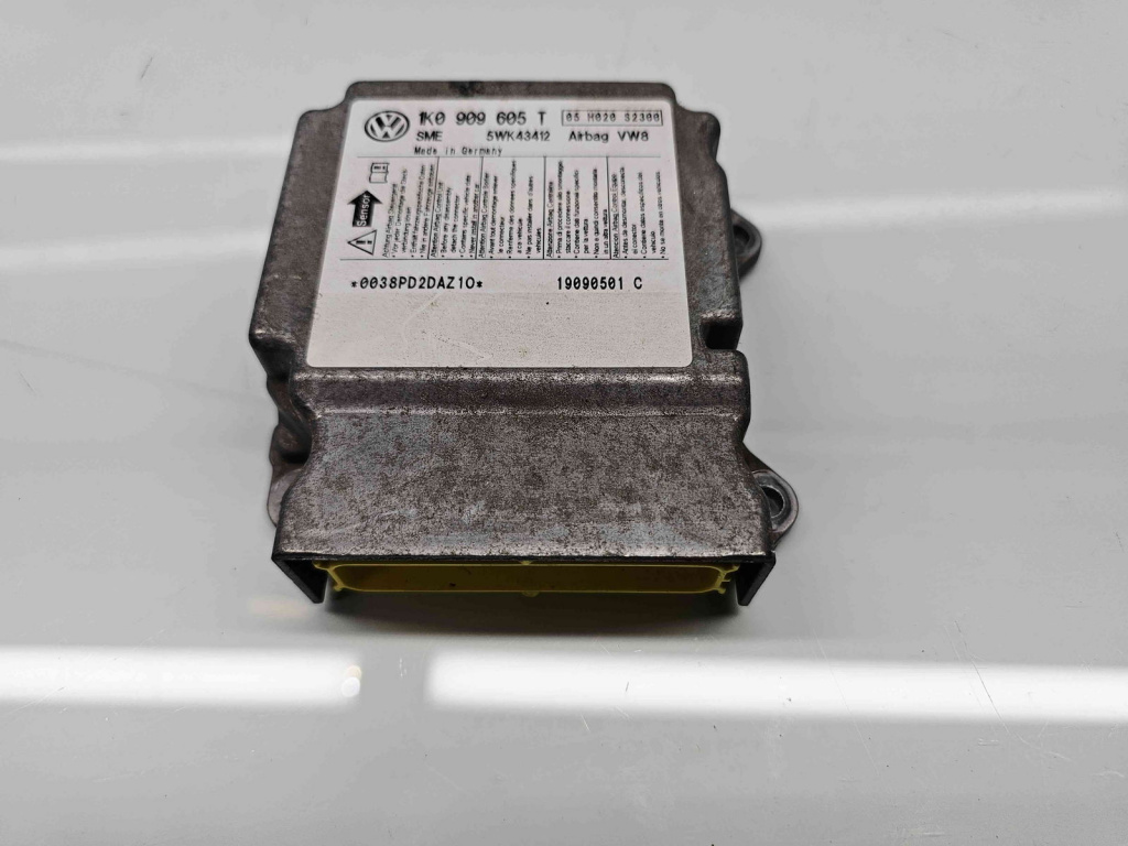Calculator airbag Skoda Octavia 2 Combi (1Z5) [Fabr 2004-2013] Facelift 1K0909605T 1.9 TDI BXE 77KW / 105CP