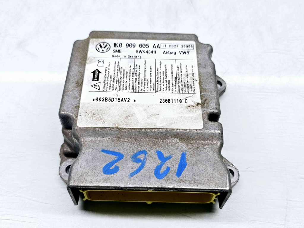 Calculator airbag Skoda Octavia 2 Combi (1Z5) [Fabr 2004-2013] 1K0909605AA 1.6 Benz BLF 85KW / 115CP