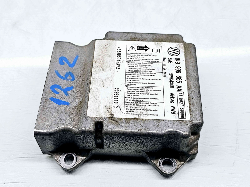 Calculator airbag Skoda Octavia 2 Combi (1Z5) [Fabr 2004-2013] 1K0909605AA 1.6 Benz BLF 85KW / 115CP