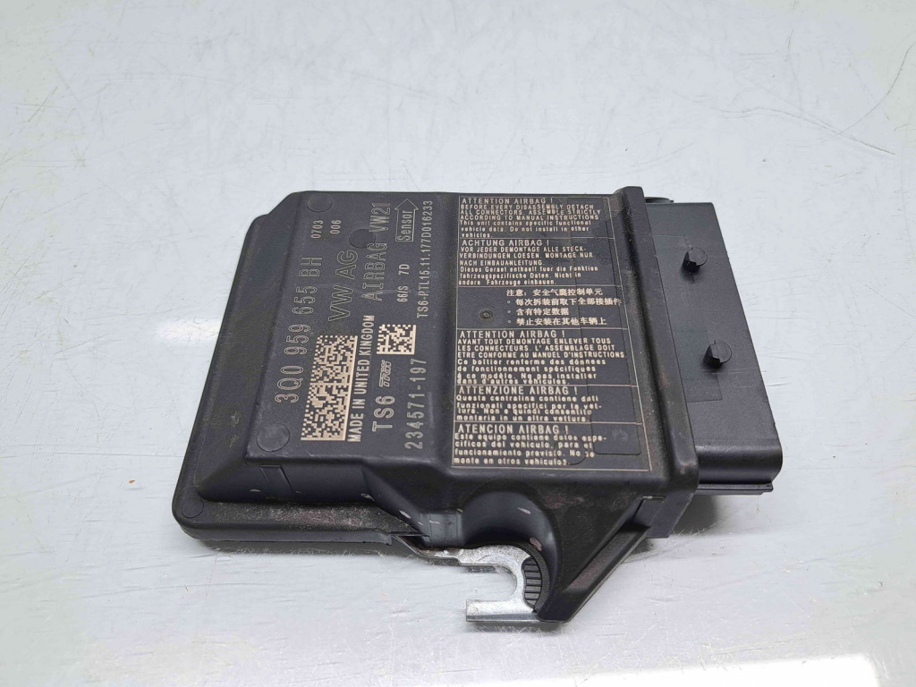 Calculator airbag Skoda Octavia 3 (5E3) Facelift [Fabr 2012-2020] 3Q0959655BH 1.4 TSI CZDA 110KW / 150CP