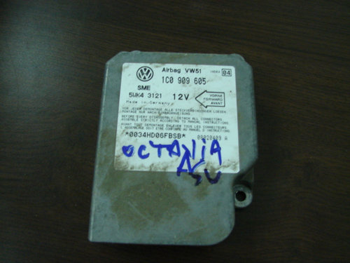Calculator airbag Skoda Octavia [facelift] [2000 - 2010] Combi wagon 5-usi 1.9 TDI MT (110 hp) (1U5)