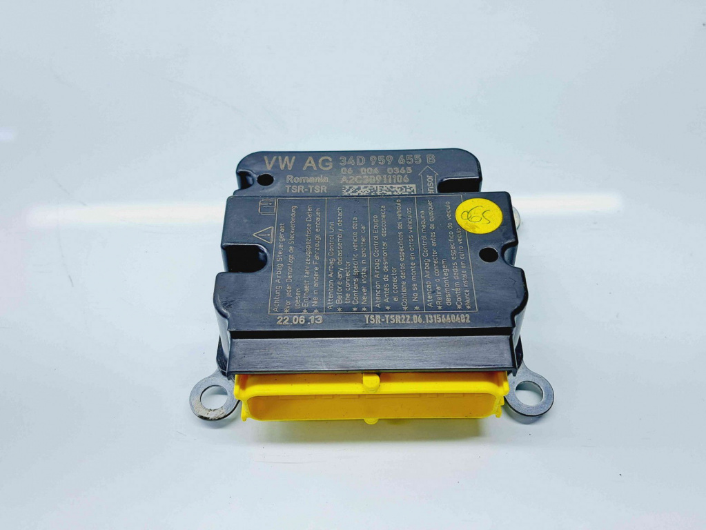 Calculator airbag Skoda Rapid (NH3) [Fabr 2012-2019] 34D959655B 1.6 TDI CAYC 77KW / 105CP