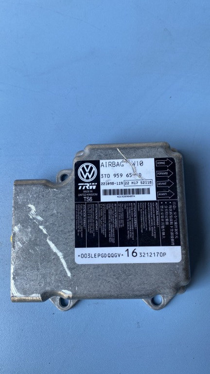 Calculator airbag Skoda Superb 2.0 Tdi CFF 2013 Cod : 3T0959655D