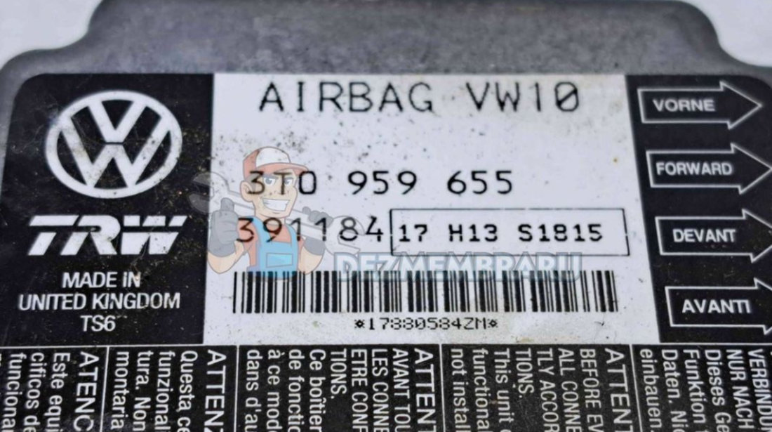 Calculator airbag Skoda Superb II (3T4) [Fabr 2008-2015] 3T0959655