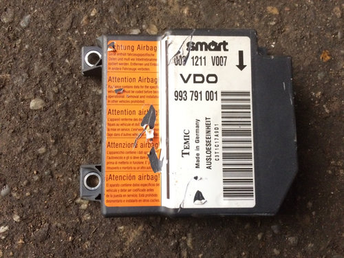 Calculator airbag Smart Fortwo [1998 - 2002] Hatchback 0.6 AMT (61 hp) CITY-COUPE (450) M160 E6AL B0...