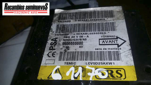 Calculator AIRBAG SRS CITROEN C2 96 568 888 80 / 965688888096 568 888 80 / 9656888880