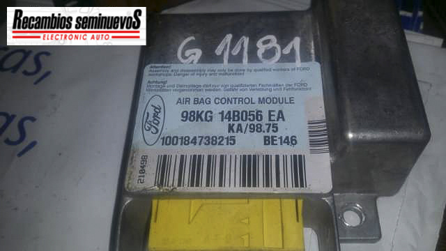 Calculator AIRBAG SRS FORD KA 98KG 14B056 EA / 98KG14B056EA98KG 14B056 EA / 98KG14B056EA