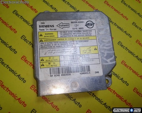 Calculator airbag Ssangyong Kyron 8625009061