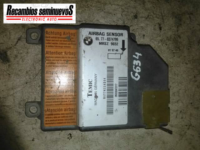 Calculator AIRBAG TEMIC BMW E36 65 77 8374799 / 65778374799 / MRSZ 9032 / MRSZ903265 77 8374799 / 65778374799 / MRSZ 9032 / MRSZ9032