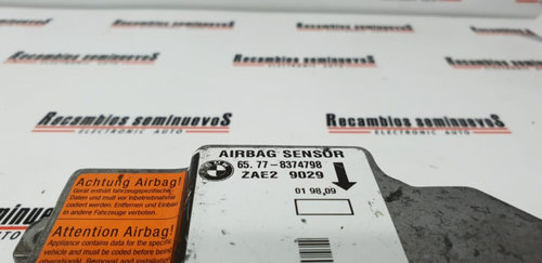 Calculator AIRBAG TEMIC BMW SERIE 3 65 77 8374798 / 65778374798 / ZAE2 9029 / ZAE2902965 77 8374798 ...