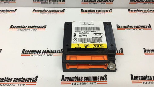Calculator AIRBAG TEMIC CITROEN C3 96 477 941 80 / 964779418096 477 941 80 / 9647794180