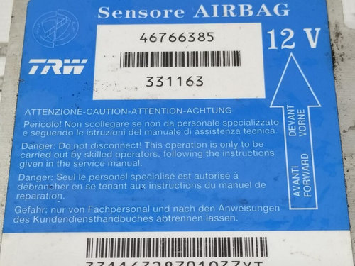 Calculator AIRBAG TRW FIAT PUNTO 46766385 / 33116346766385 / 331163