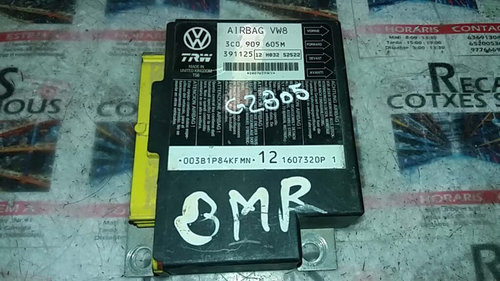 Calculator AIRBAG TRW VOLKSWAGEN PASSAT 3C0 909 605 M / 3C0909605M / 3911253C0 909 605 M / 3C0909605...