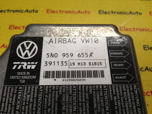 Calculator AIRBAG TRW VOLKSWAGEN PASSAT 5N0 959 655A / 5N0959655A / 3911355N0 959 655A / 5N0959655A ...