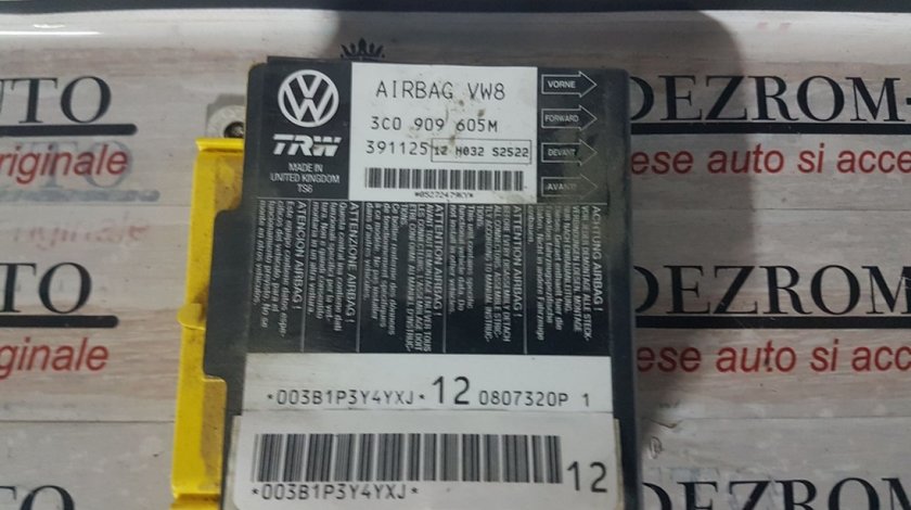 Calculator airbag-uri 3C0909605M vw passat b6