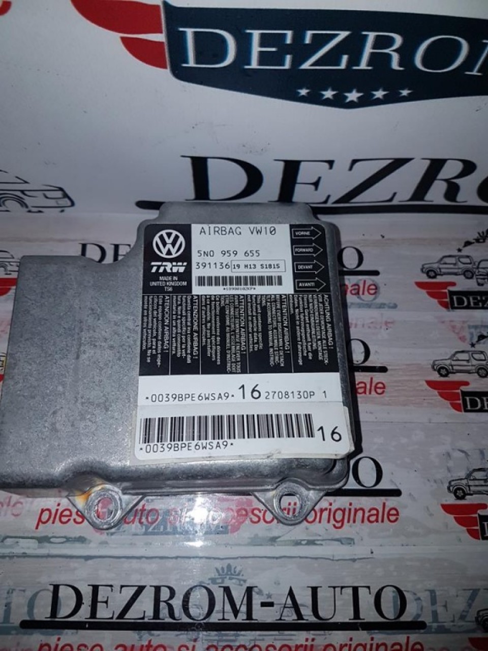 Calculator airbag-uri 5n0959655 vw tiguan 2008-2011