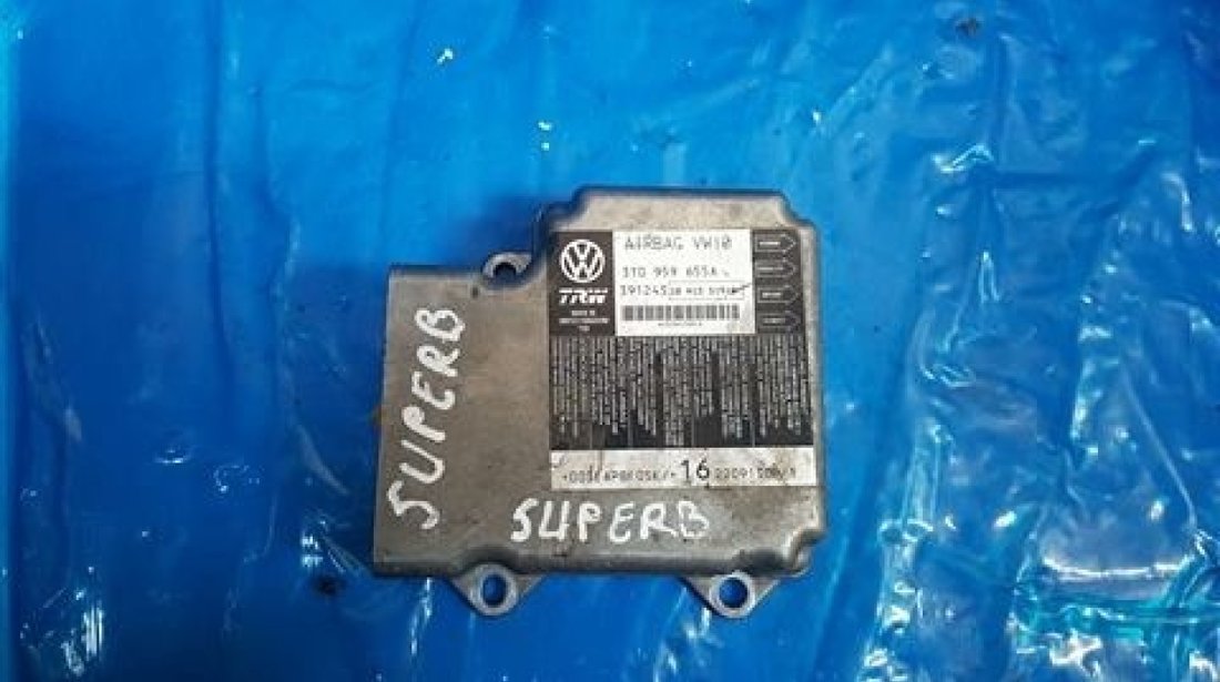 Calculator airbag-uri cod 3t0959655a skoda superb II