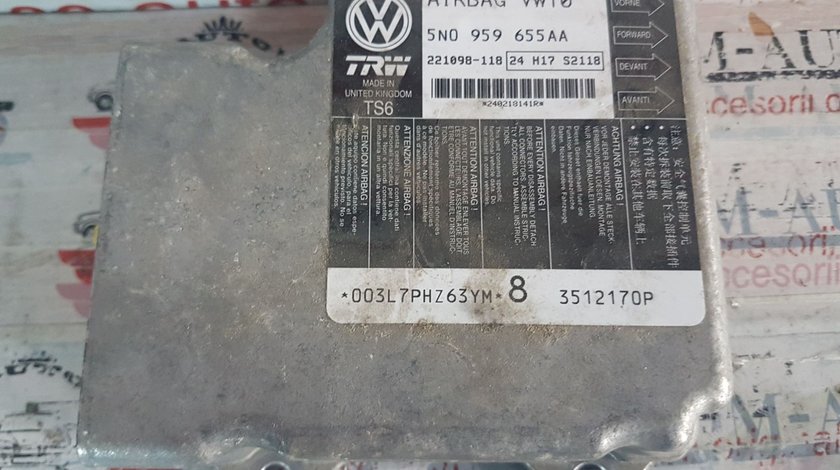 Calculator airbag-uri vw passat b7 5N0959655AA